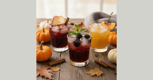 Fall Kombucha Mocktails